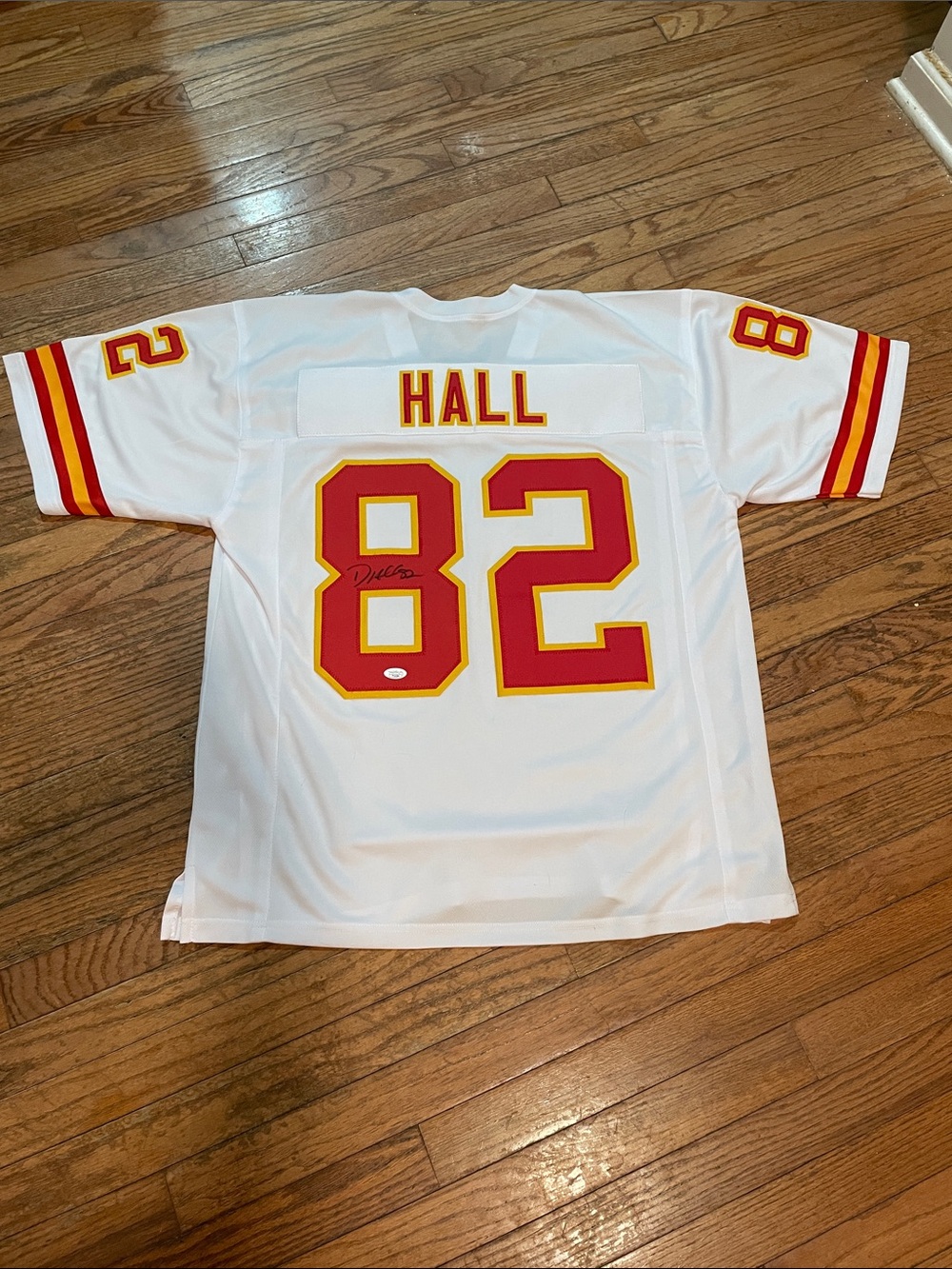 Signed *JSA Certified* #82 Dante HALL Football Jersey - Men’s XL